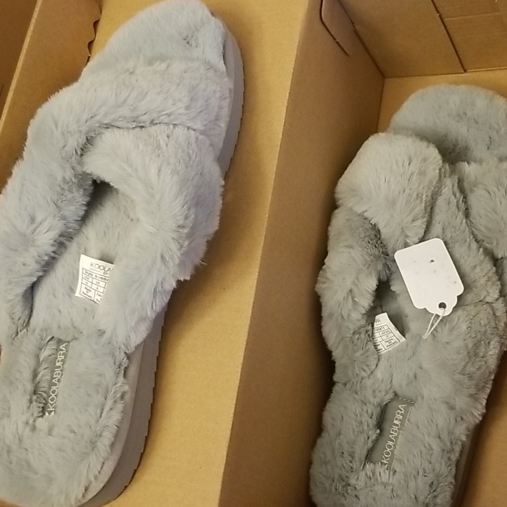 Koolaburra W Ballia fluff slides